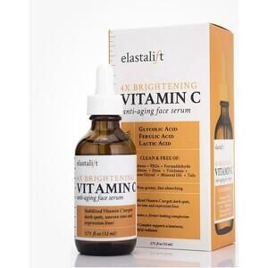Elastalift 4x Brightining Vitamin C anti-aging Face Serum 1.75 oz, New in Box